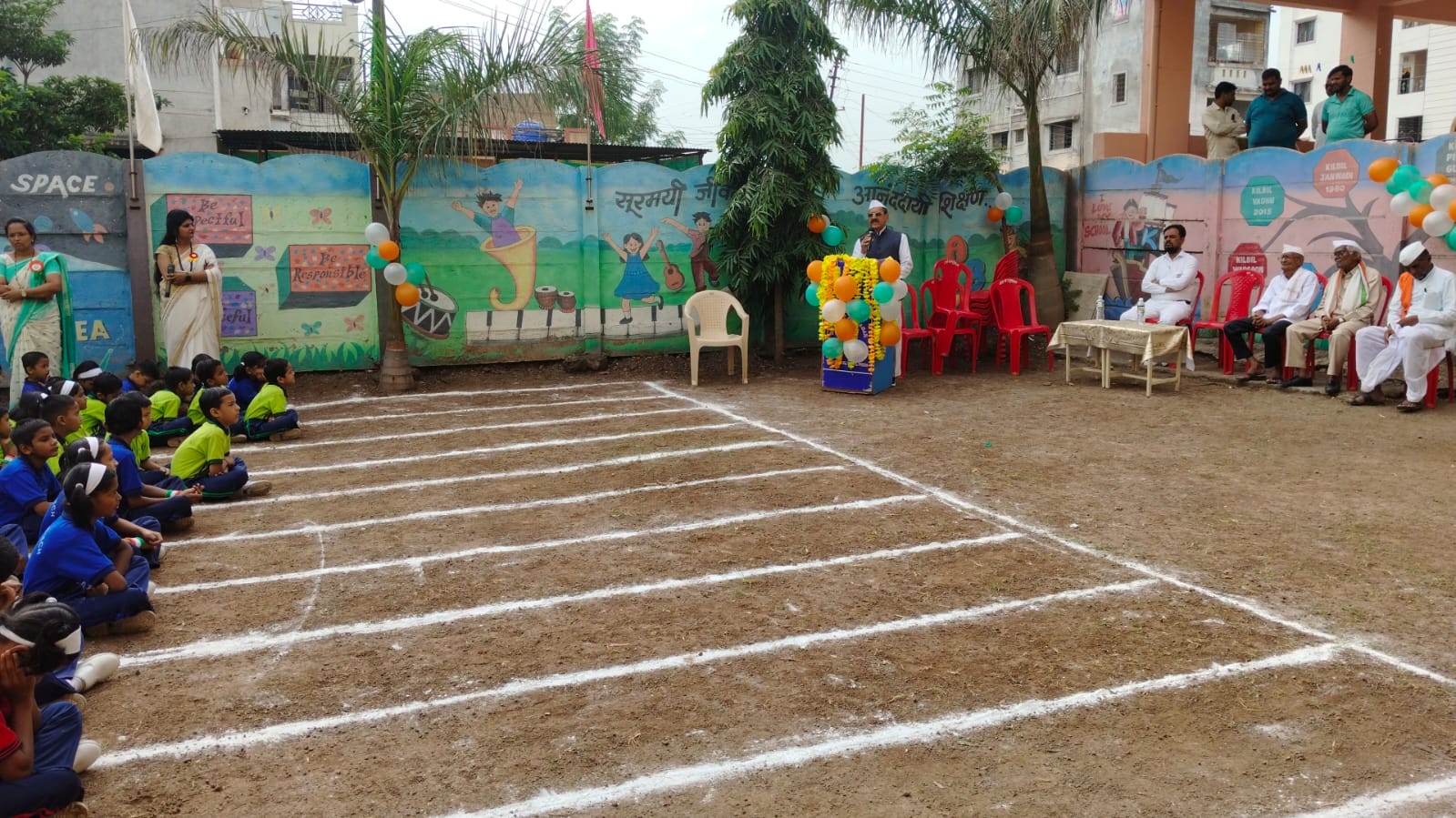 Shiv Jayanti celebration with traditional attire